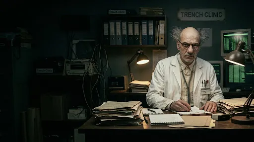 Dr. Sigmund Trench, AI memecoin psychiatrist